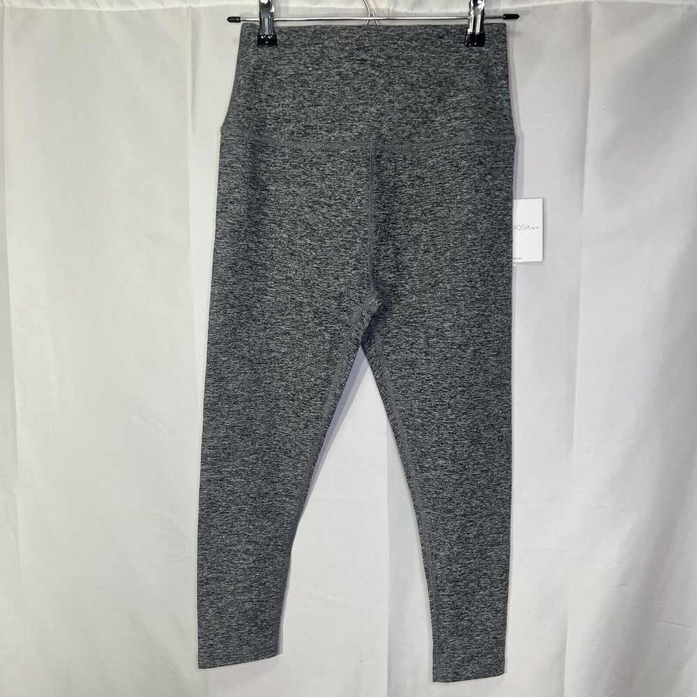 High-Waist Grey Heather Leggings